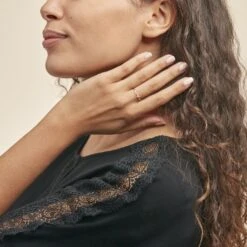 Bague De Phalange Celene Or Jaune Oxyde De Zirconium -Garmin Soldes B3DFJZW805 model1