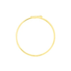 Bague De Phalange Celene Or Jaune Oxyde De Zirconium -Garmin Soldes B3DFJZW805 view2
