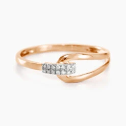 Bague Cyranna Or Rose Diamant