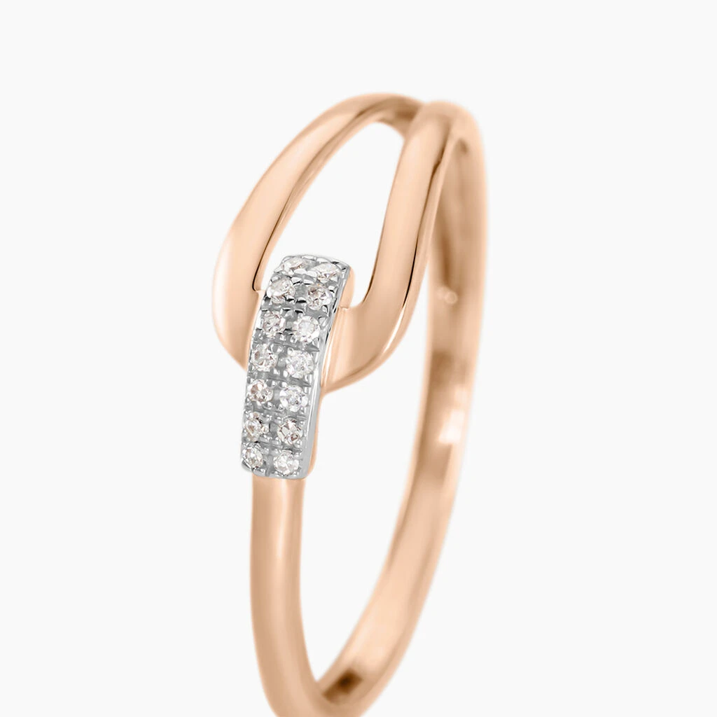 Bague Cyranna Or Rose Diamant 4 Bague Cyranna Or Rose Diamant – Image 2
