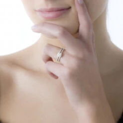 Bague Aude Or Rose Diamant -Garmin Soldes B3DFRDW1AE model0