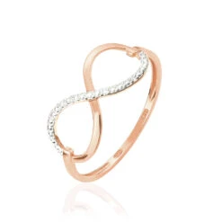 Bague Anais Or Rose Diamant