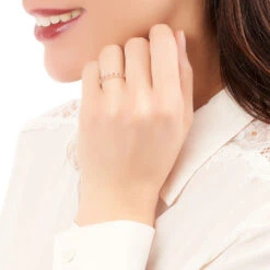 Bague Liona Or Rose Diamant -Garmin Soldes B3DFRDW2UV model0