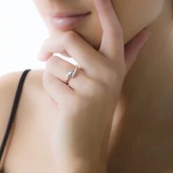 Bague Tiphaine Or Rose Quartz -Garmin Soldes B3DFRQM263 model0