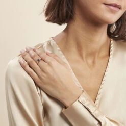 Bague Arzula Or Rose Topaze -Garmin Soldes B3DFRTB741 model0