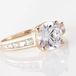 Bague Tatjana Or Rose Oxyde De Zirconium -Garmin Soldes B3DFRZW0NR view3