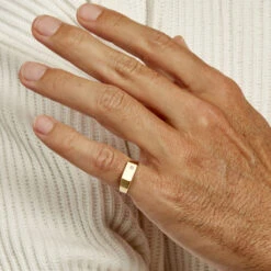 Chevalière Rectangle Or Jaune Oxyde De Zirconium -Garmin Soldes B3HMJZW005 model2