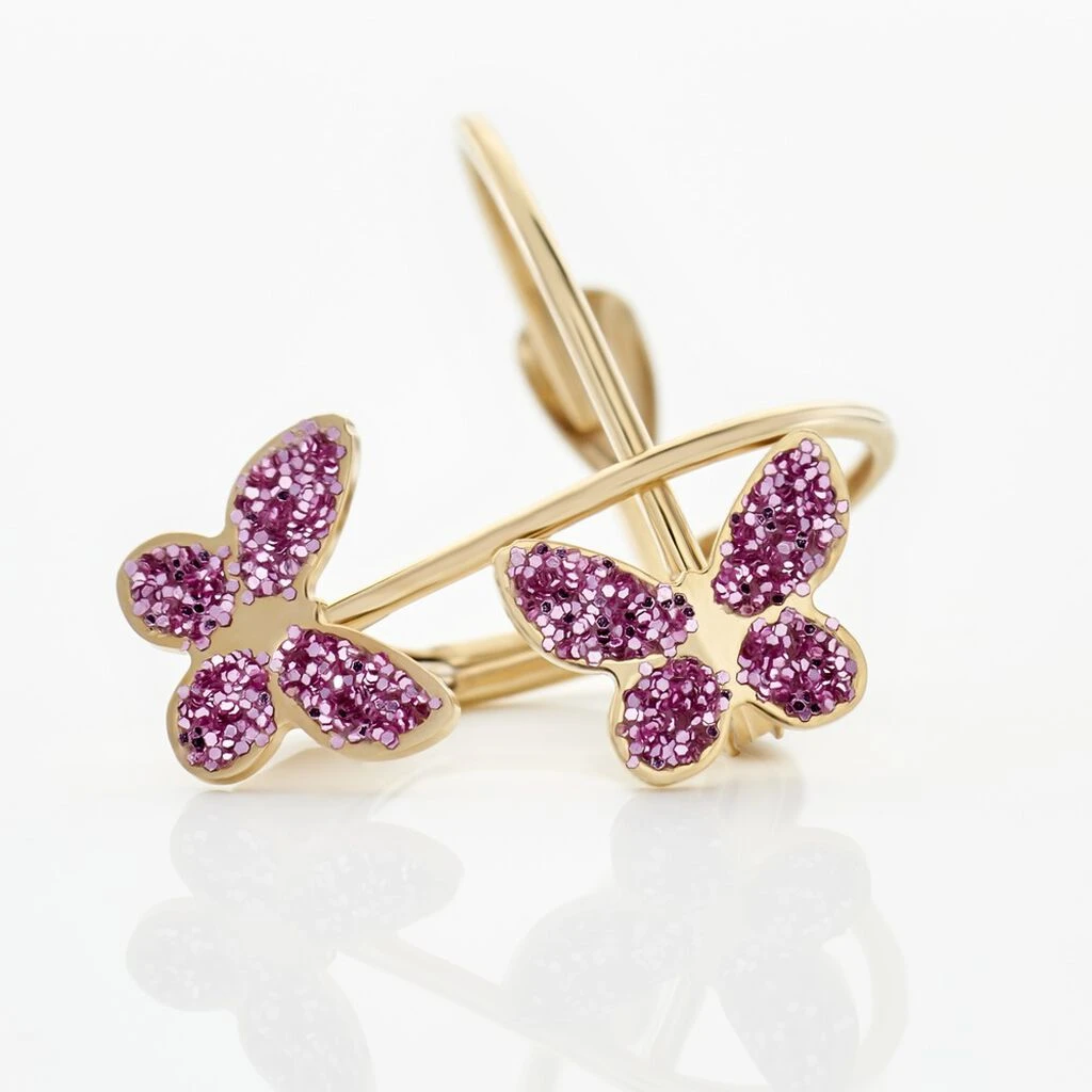 Boucles D'oreilles Pendantes Or Jaune Alyssia 5 Boucles D'oreilles Pendantes Or Jaune Alyssia – Image 3