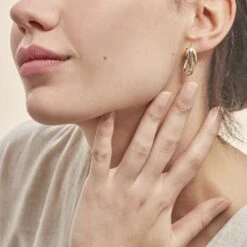 Créoles Holly Or Bicolore -Garmin Soldes B3OF2W0206 model0