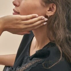 Créoles Maelia Or Bicolore -Garmin Soldes B3OF2W0252 model0