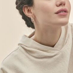 Créoles Tanya Or Tricolore -Garmin Soldes B3OF3W0219 model1