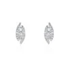 Boucles D'oreilles Puces Eternite Or Blanc Diamant -Garmin Soldes B3OFBDW129 master