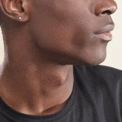 Boucles D'oreilles Puces Victoria Or Blanc Diamant -Garmin Soldes B3OFBDW803 model1