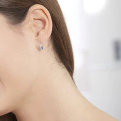 Boucles D'oreilles Puces Augusta Or Blanc Topaze Et Oxyde De Zirconium 10 Boucles D'oreilles Puces Augusta Or Blanc Topaze Et Oxyde De Zirconium -Garmin Soldes B3OFBT5498 model0