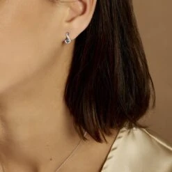 Boucles D'oreilles Puces Augusta Or Blanc Topaze Et Oxyde De Zirconium 11 Boucles D'oreilles Puces Augusta Or Blanc Topaze Et Oxyde De Zirconium -Garmin Soldes B3OFBT5498 model1