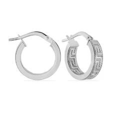 Créoles Ugenie Or Blanc -Garmin Soldes B3OFBW0203 view2