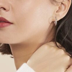 Créoles Ananas Or Blanc 9 Créoles Ananas Or Blanc -Garmin Soldes B3OFBW0260 model0