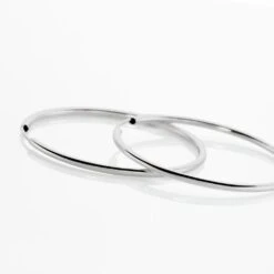 Créoles Valencina Or Blanc -Garmin Soldes B3OFBW0272 view2