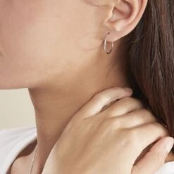 Créoles Dominae Flexible Or Blanc -Garmin Soldes B3OFBW0276 model0