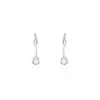 Boucles D'oreilles Pendantes Assaf Or Blanc Amethyste Et Oxyde -Garmin Soldes B3OFBYI164 master