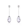 Boucles D'oreilles Pendantes Dennis Or Blanc Amethyste -Garmin Soldes B3OFBYI166 master