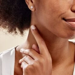 Boucles D'oreilles Veronick Or Jaune Diamant -Garmin Soldes B3OFJDB004 model0