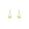 Boucles D'oreilles Puces Nirmala Or Jaune Diamant