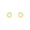 Boucles D'oreilles Puces Syrena Or Jaune Diamant -Garmin Soldes B3OFJDW593 master
