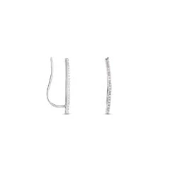 Boucles D'oreilles Pendantes Fadoua Or Jaune Diamants -Garmin Soldes B3OFJDW640 view1