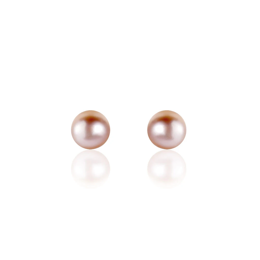 Boucles D'oreilles Puces Ursulina Or Jaune Perle De Culture 3 Boucles D'oreilles Puces Ursulina Or Jaune Perle De Culture