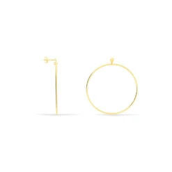 Créoles Tia Flexible Geometrique Or Jaune -Garmin Soldes B3OFJW0082 view2