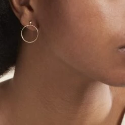 Créoles Tia Geometrique Or Jaune -Garmin Soldes B3OFJW0084 model0