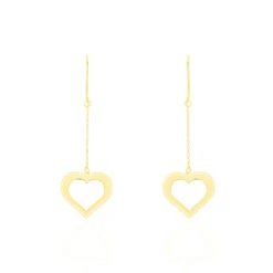 Boucles D'oreilles Pendantes Viviana Or Jaune