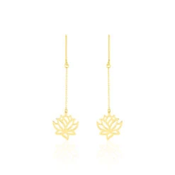 Boucles D'oreilles Pendantes Nevia Or Jaune