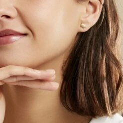 Boucles D'oreilles Puces Almahae Tortue Or Jaune 9 Boucles D'oreilles Puces Almahae Tortue Or Jaune -Garmin Soldes B3OFJW00CJ model0