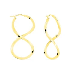 Créoles Helmine Or Jaune -Garmin Soldes B3OFJW00D3 view2