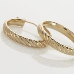 Créoles Mara Or Jaune -Garmin Soldes B3OFJW00GJ view2