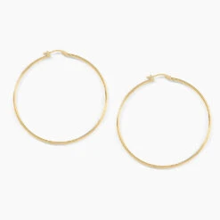 Créoles Agapanthe Or Jaune