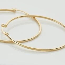 Créoles Agapanthe Or Jaune 8 Créoles Agapanthe Or Jaune -Garmin Soldes B3OFJW00GY view2