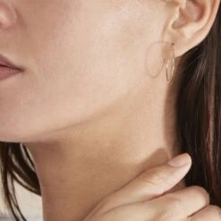 Créoles Muses Or Jaune -Garmin Soldes B3OFJW00HA model0