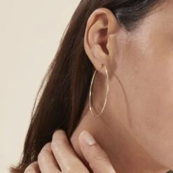 Créoles Valencina Flexibles Or Jaune -Garmin Soldes B3OFJW00HC model0