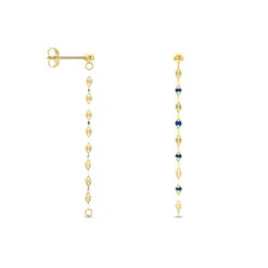 Boucles D'oreilles Pendantes Or Jaune Asteria -Garmin Soldes B3OFJW00HP view1