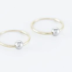 Créoles Kirsa Or Bicolore 9 Créoles Kirsa Or Bicolore -Garmin Soldes B3OFJW00I4 view2