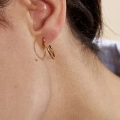 Créoles Thyrza Or Jaune -Garmin Soldes B3OFJW0930 model1