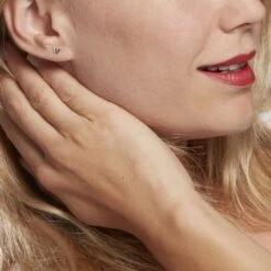 Boucles D'oreilles Puces Bartholomée Papillon Or Jaune -Garmin Soldes B3OFJWS008 model0