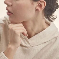 Boucles D'oreilles Pendantes Dahina Or Jaune Oxyde De Zirconium -Garmin Soldes B3OFJZW136 model0