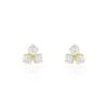Boucles D'oreilles Puces Or Jaune Oxydes De Zirconium -Garmin Soldes B3OFJZW162 master