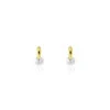 Boucles D'oreilles Pendantes Clementa Or Jaune Oxyde De Zirconium