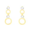 Boucles D'oreilles Pendantes Wynona Or Jaune Oxyde De Zirconium
