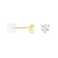 Boucles D'oreilles Puces Poinsettia Or Jaune Oxyde -Garmin Soldes B3OFJZW935 view1
